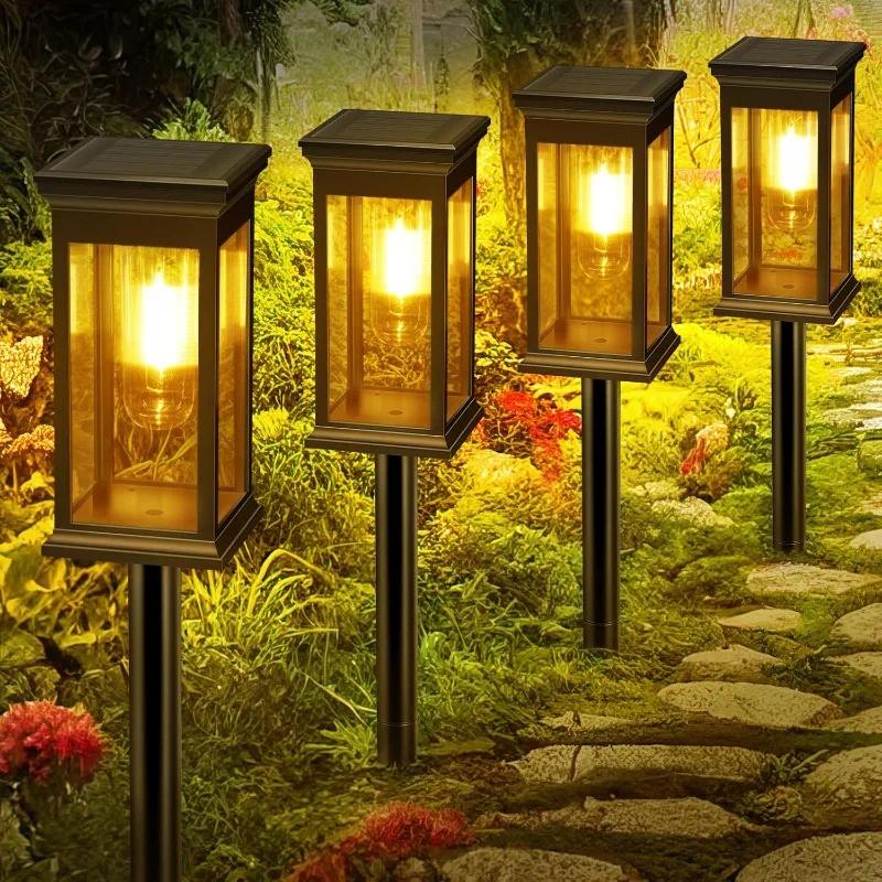 Outdoor Power For Wedding - 4Psc Solar Pathway Lights Solar Lights