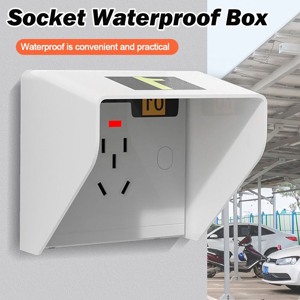 Outdoor Power Socket Cover - New Plastic Socket Waterproof Box 86
