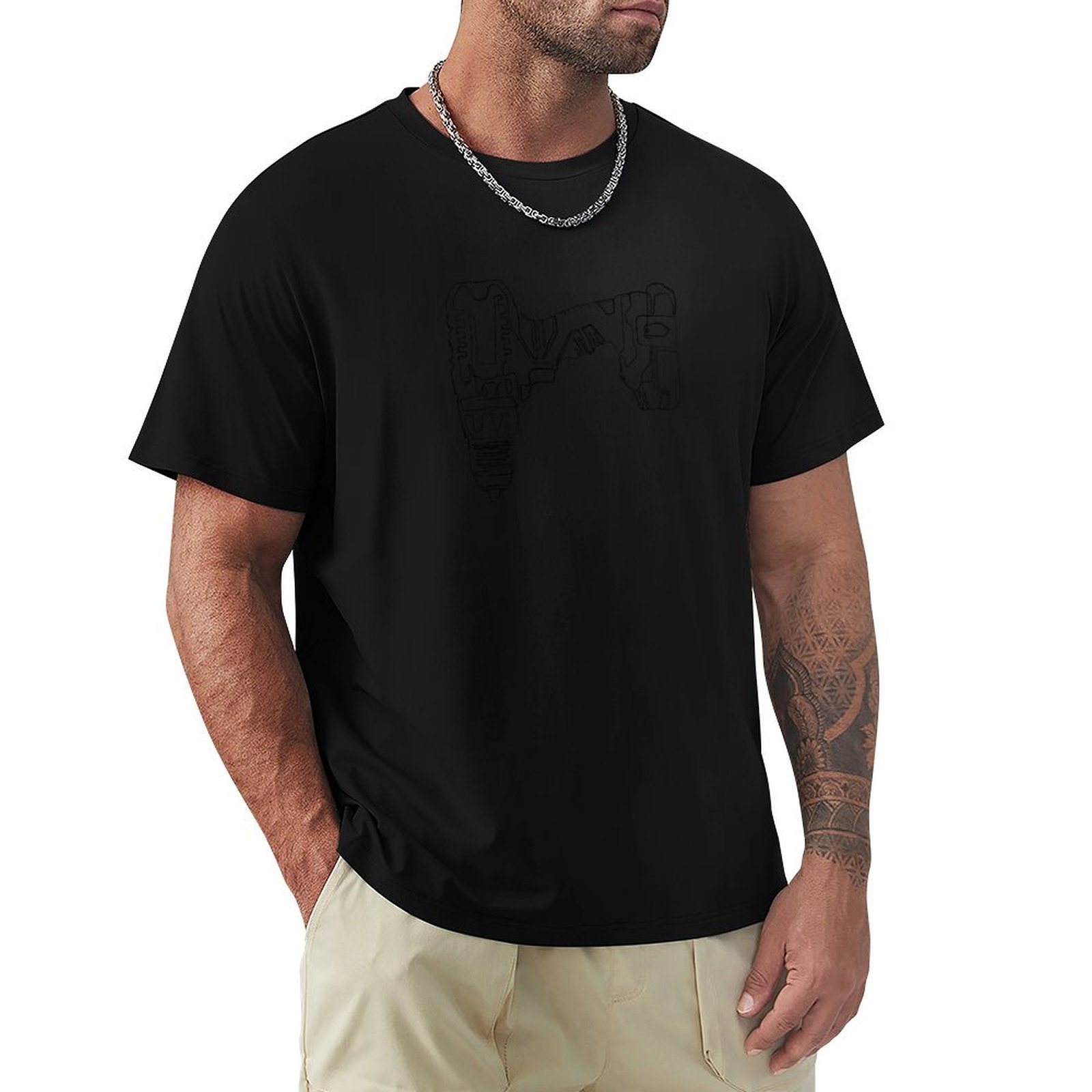 Outdoor Power Not Working - Power drill T-Shirt Outdoor Work Short