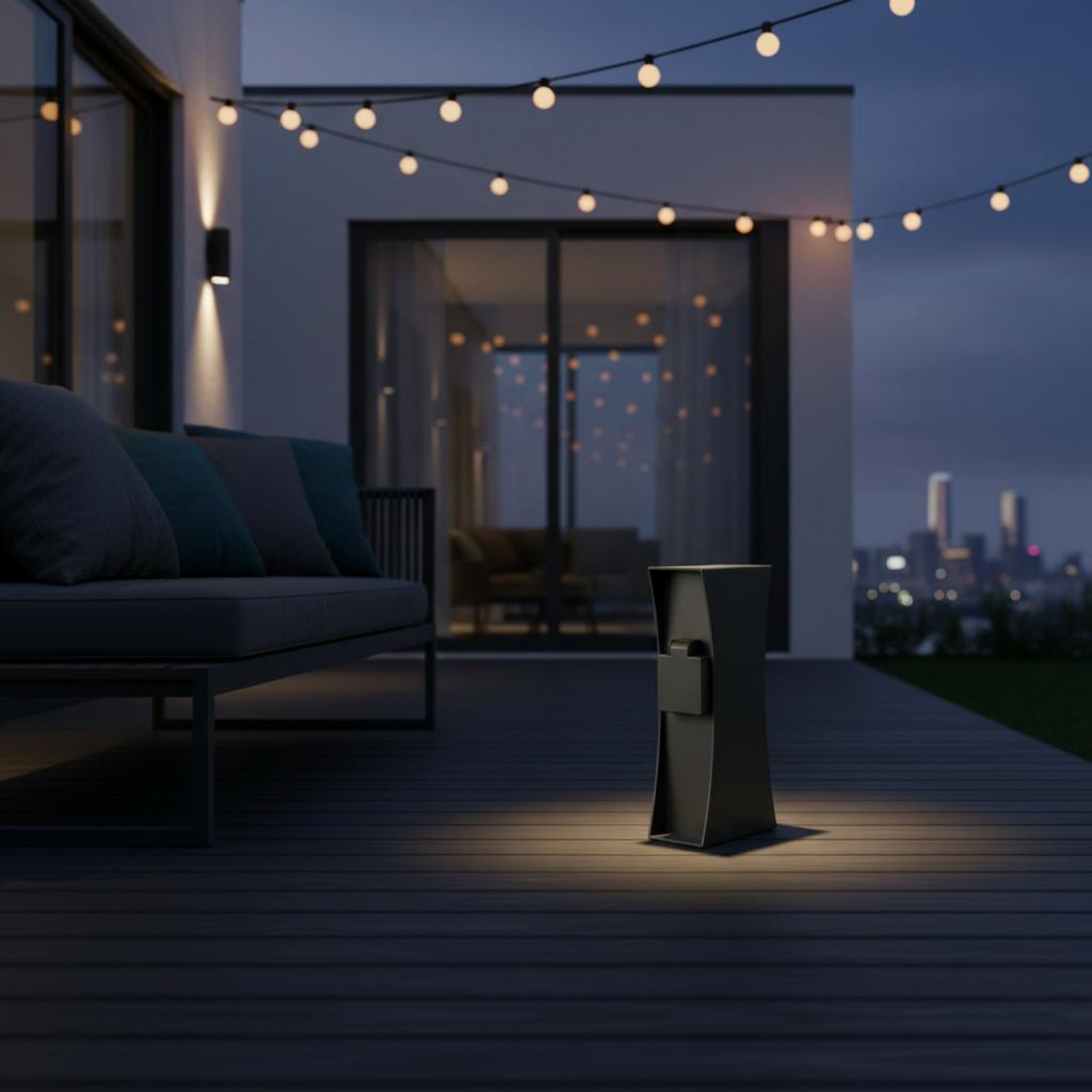 Outdoor Power Post - Outdoor Power Outlet Post Easy Installation