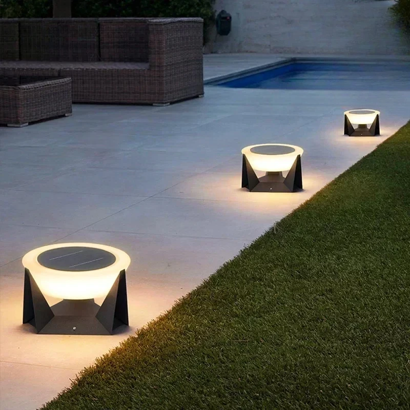 Outdoor Power Post - LED Solar Lights Outdoor Garden Light