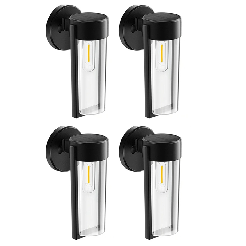 Outdoor Power Post - A21Q -4PCS LED Solar Wall Mount