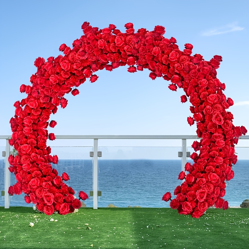 [Romantic Rose Flower Arch] El - огляд і ціна Outdoor Power For Wedding