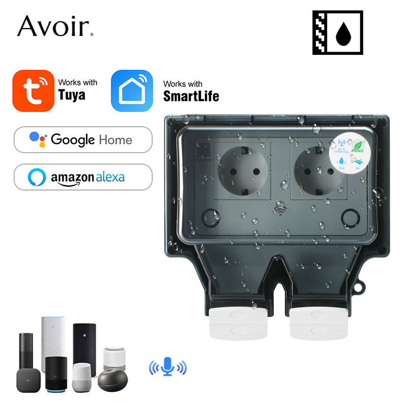 Avoir Tuya Wall Electrical Soc - огляд і ціна Outdoor Power Socket Cover