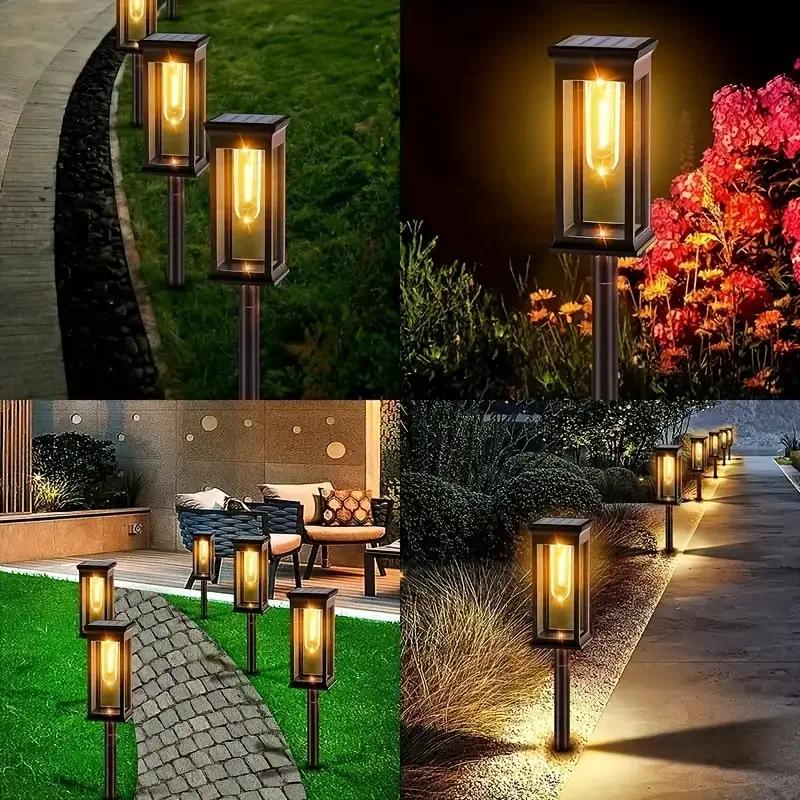 4Psc Solar Pathway Lights Sola - огляд і ціна Outdoor Power For Wedding