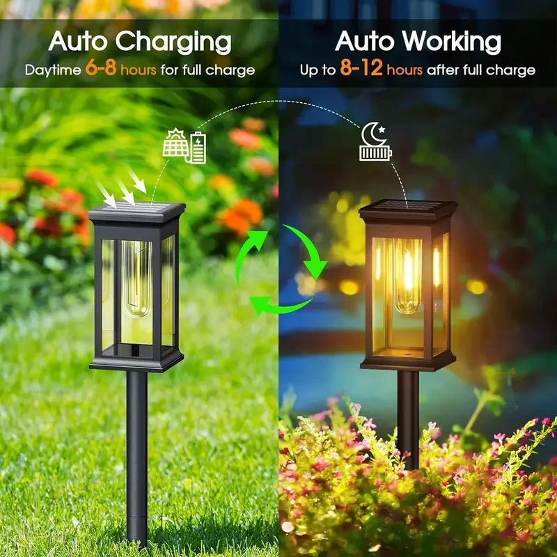 4Psc Solar Pathway Lights Sola - огляд і ціна Outdoor Power For Wedding