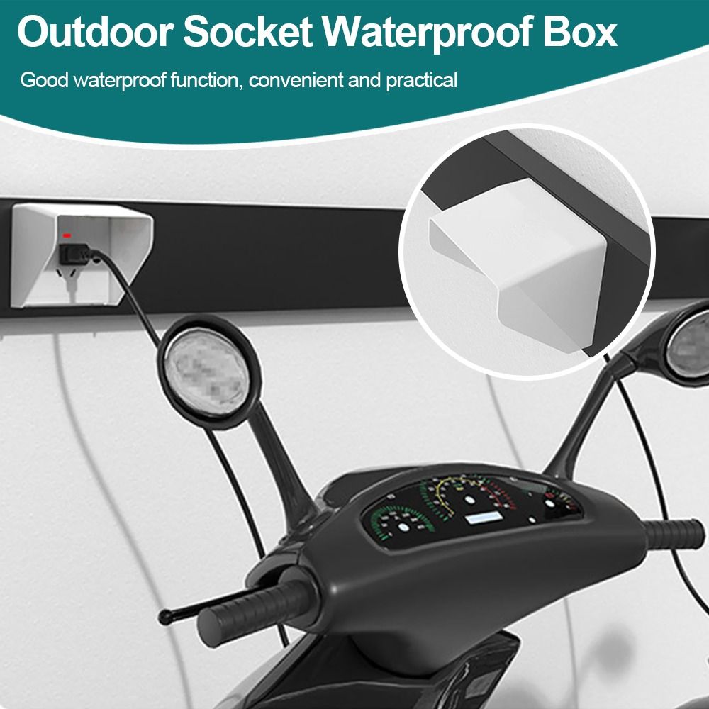 New Plastic Socket Waterproof  - огляд і ціна Outdoor Power Socket Cover