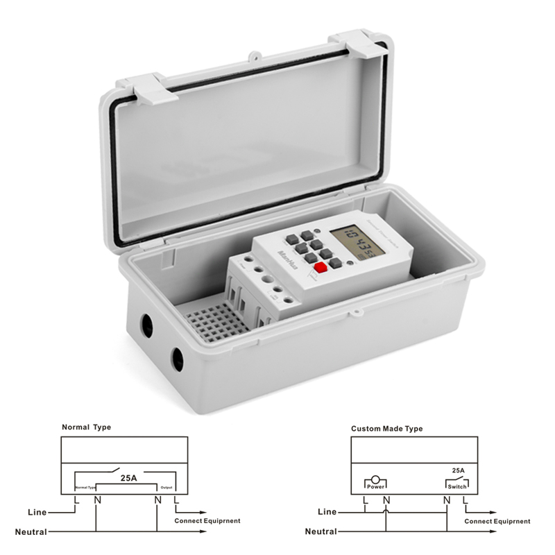 ManHua 220VAC 30A MT316SE-B Ra - огляд і ціна Outdoor Power Timer