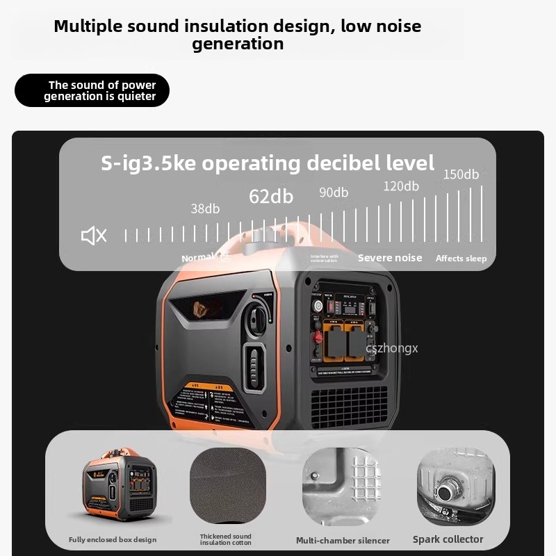Generator Small Household Sile - огляд і ціна Outdoor Power Source