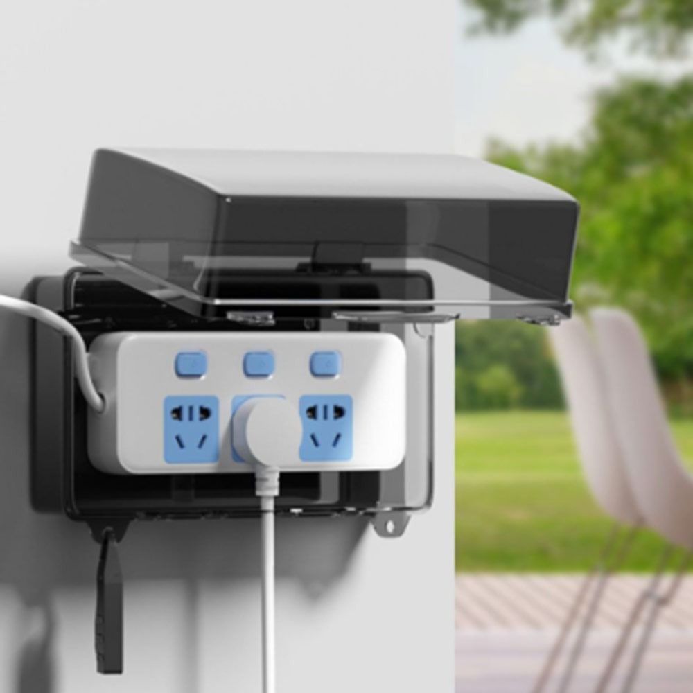 Durable Plastic Plug Box Water - огляд і ціна Outdoor Power Strip Weatherproof
