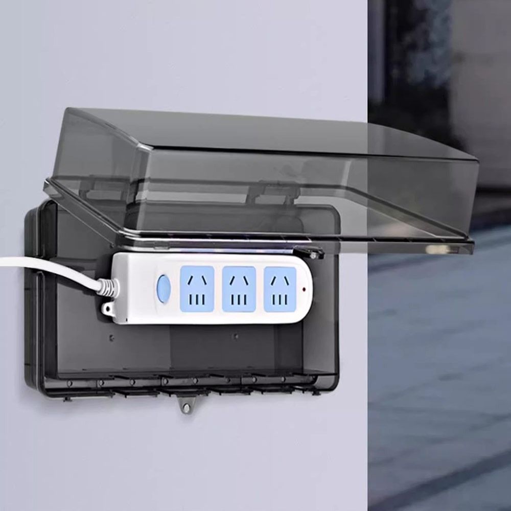 Durable Plastic Plug Box Water - огляд і ціна Outdoor Power Strip Weatherproof