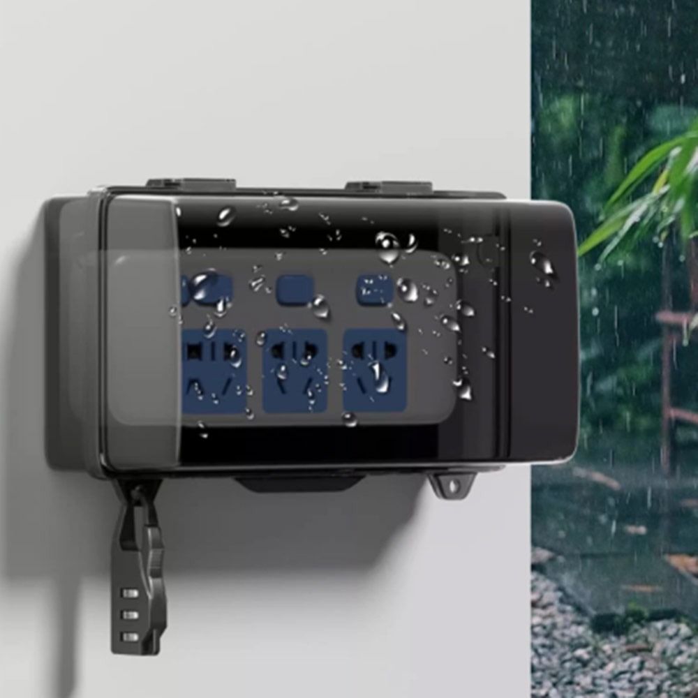 Durable Plastic Plug Box Water - огляд і ціна Outdoor Power Strip Weatherproof