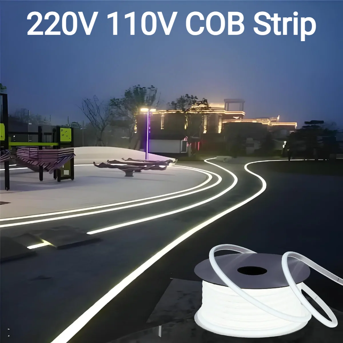 220V 110V Pure Silicone Gel CO - огляд і ціна Outdoor Power Strip Weatherproof