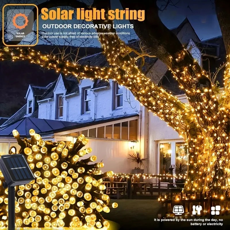 LED Solar Powered Outdoor Fair - огляд і ціна Outdoor Power For Wedding