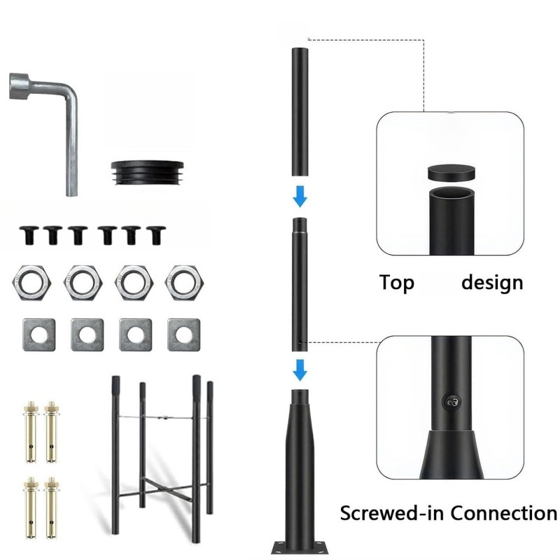  Universal Light Pole Set for  - огляд і ціна Outdoor Power Post