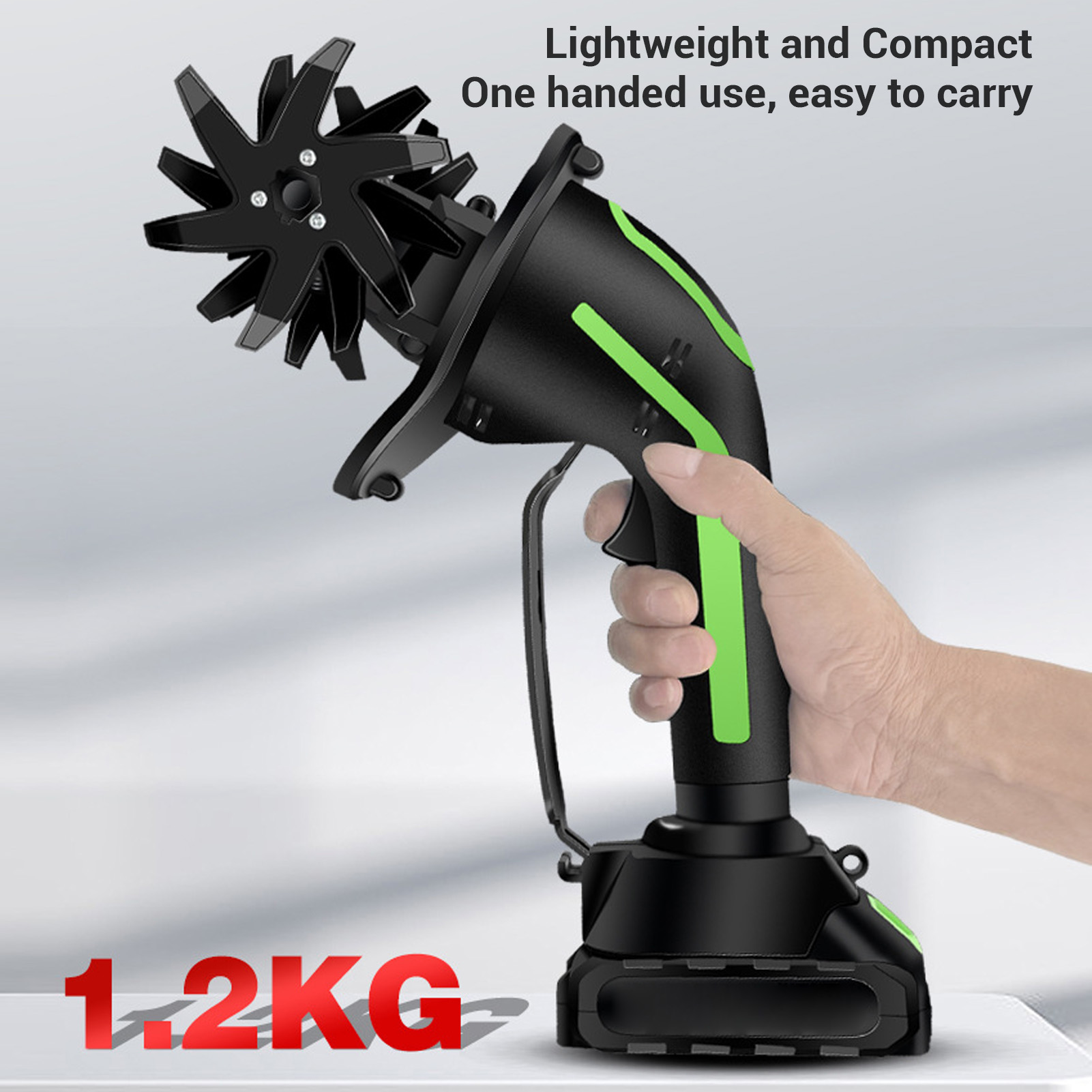 Cordless Garden Tiller Electri - огляд і ціна Garden Tiller Mini
