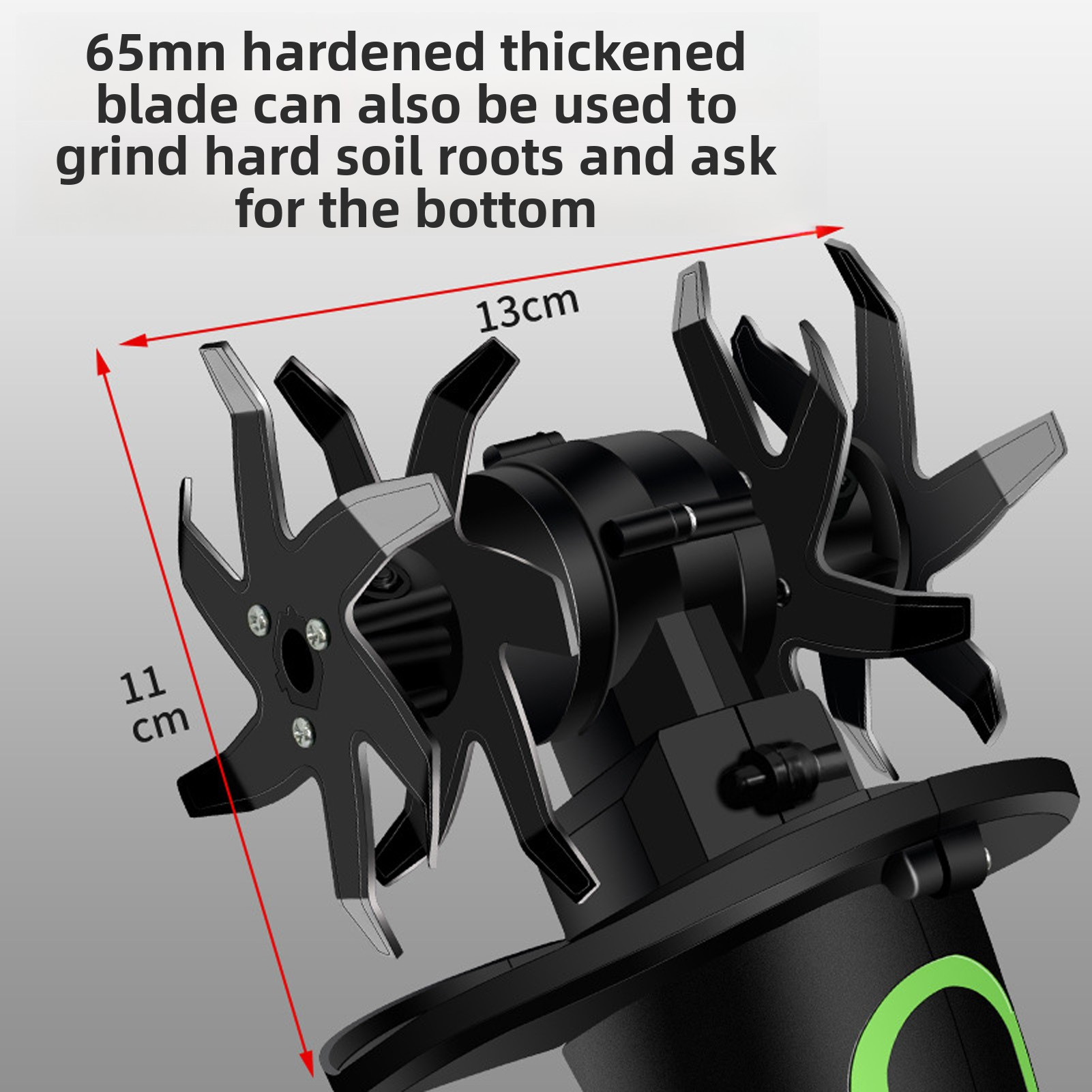 Cordless Garden Tiller Electri - огляд і ціна Garden Tiller Mini