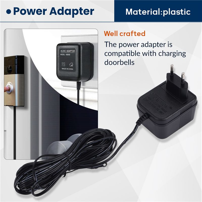 Happy New- 18V 500MA Power Sup - огляд і ціна Outdoor Power Adapter Ring