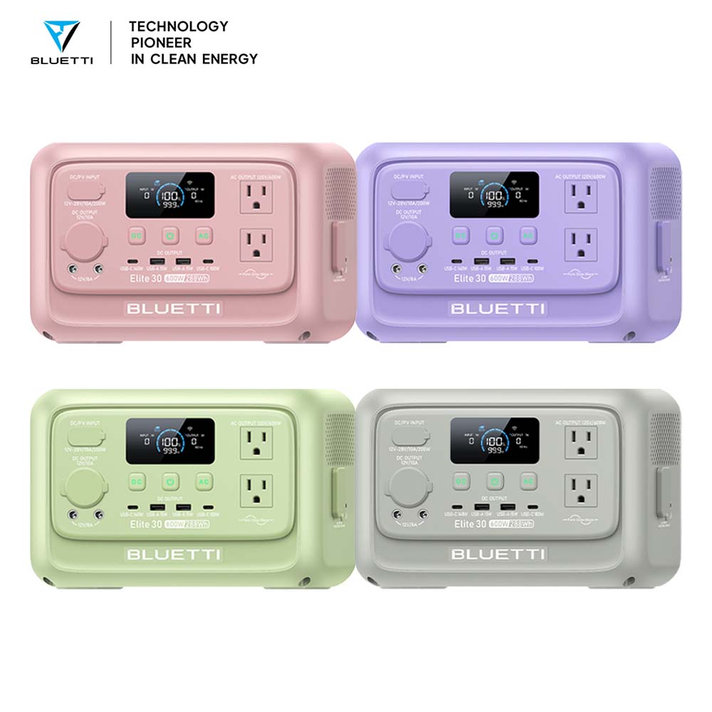 【Renew】BLUETTI Elite 30 V2 Por - огляд і ціна Outdoor Power Source