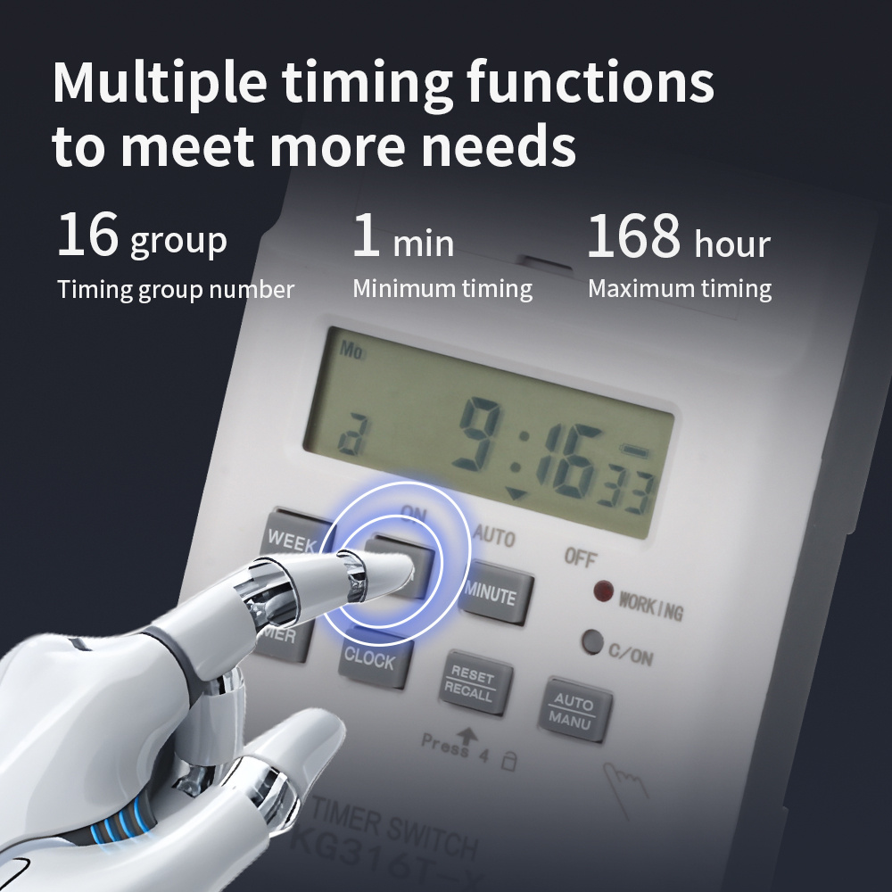 TNCE 30A Time Control Switch 2 - огляд і ціна Outdoor Power Timer