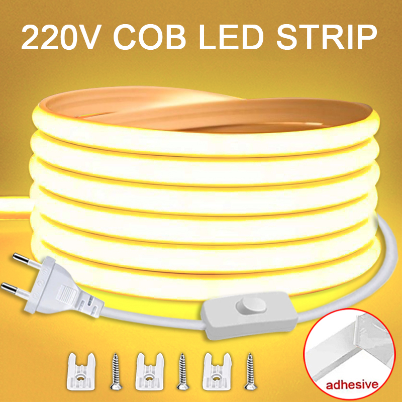 220V Led Strip with ON/OFF Swi - огляд і ціна Outdoor Power Strip Weatherproof