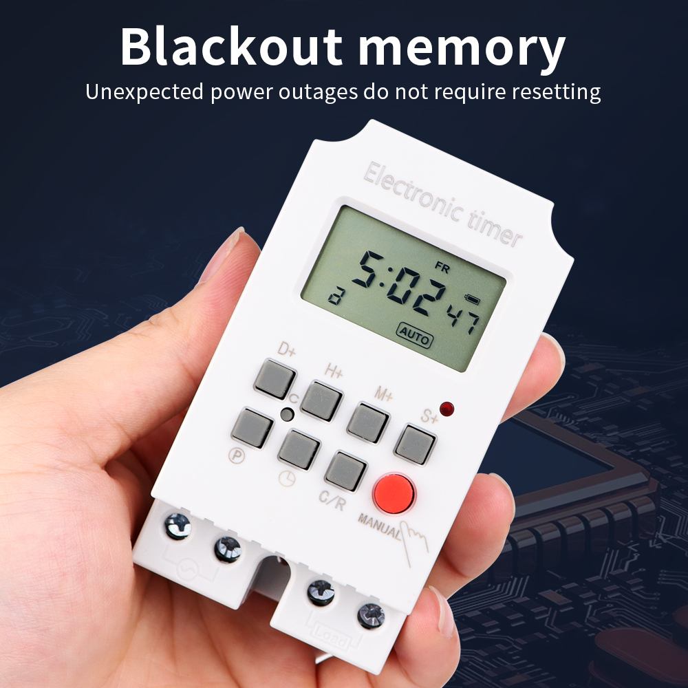 KG316S 220VAC 25A Digital Time - огляд і ціна Outdoor Power Timer