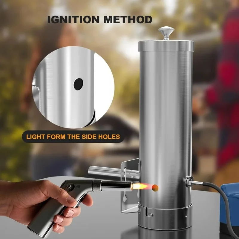 Portable Electric BBQ Smoker w - огляд і ціна Outdoor Power Source