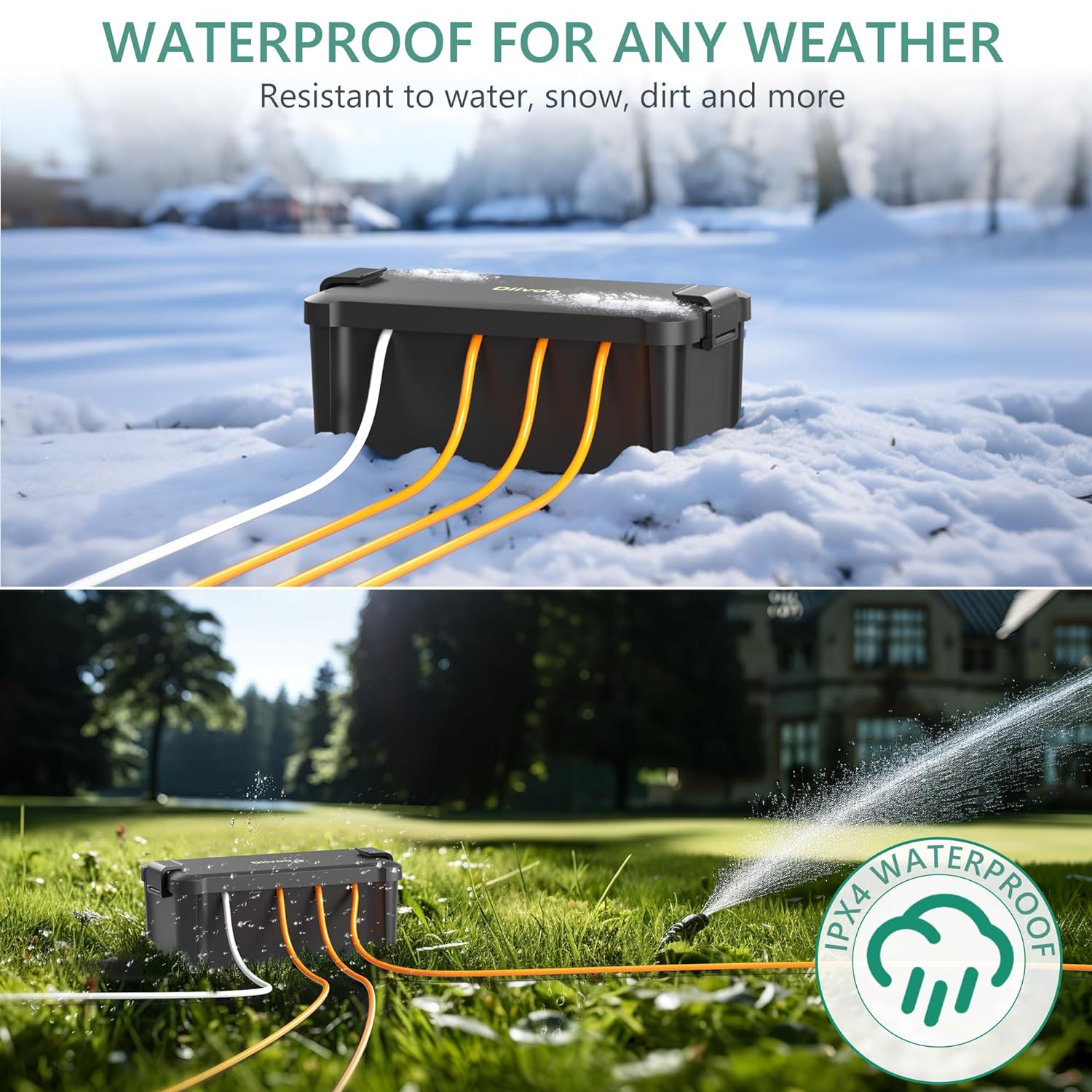 Diivoo Outdoor Waterproof Elec - огляд і ціна Outdoor Power Timer