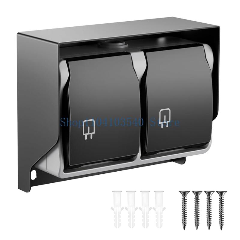 02DC 2 Gang Waterproof Outlet  - огляд і ціна Outdoor Power Socket Cover