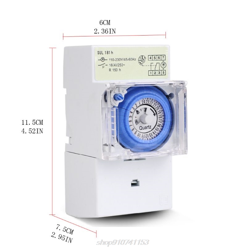 SUL181H Mechanical Timer 220V  - огляд і ціна Outdoor Power Timer