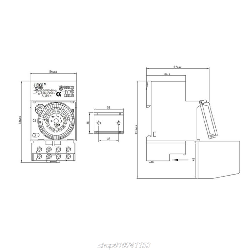 SUL181H Mechanical Timer 220V  - огляд і ціна Outdoor Power Timer