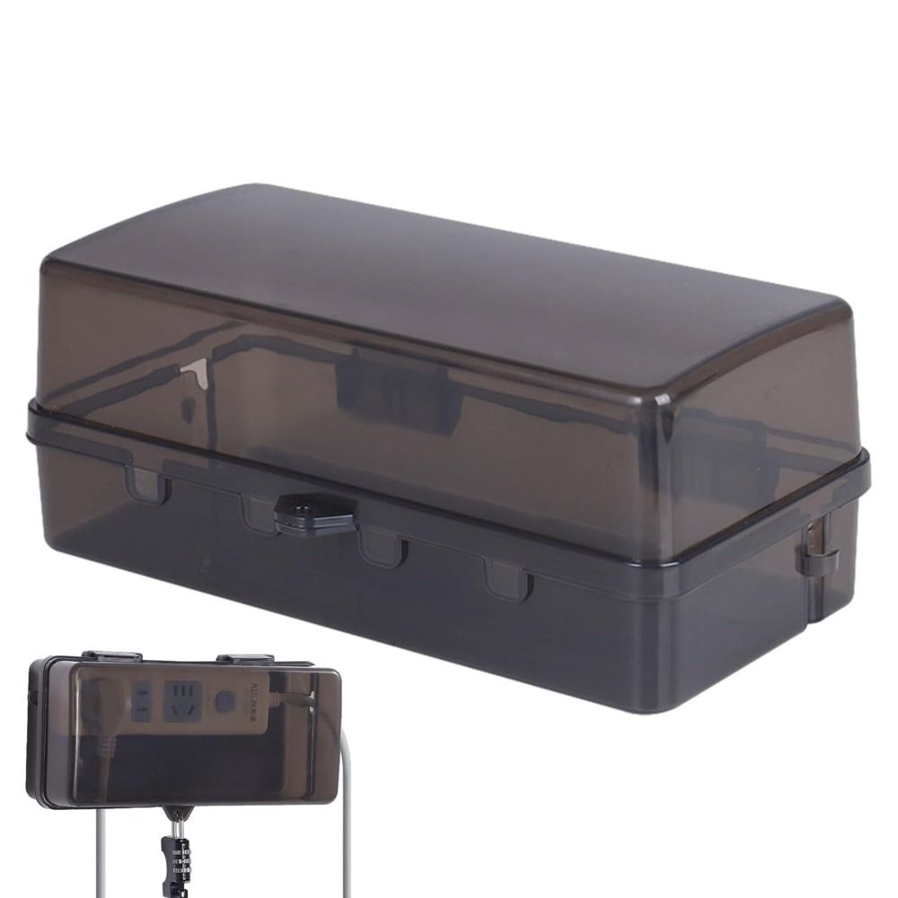 Portable Plastic Plug Box Anti - огляд і ціна Outdoor Power Socket Cover