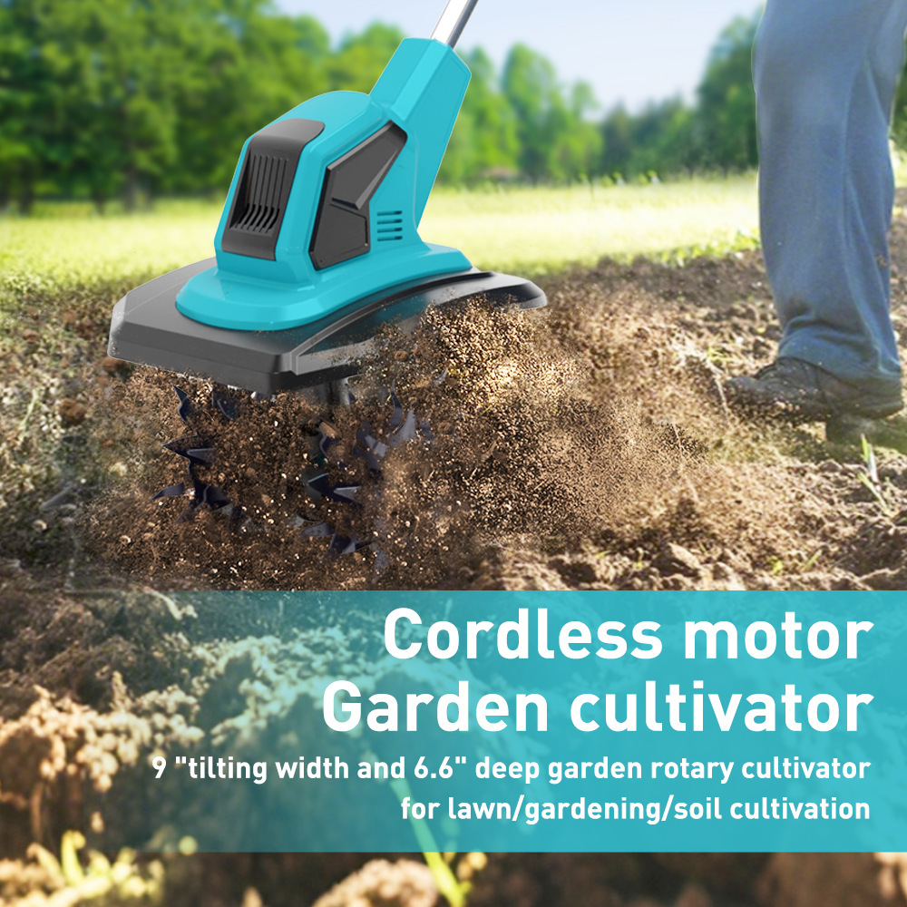 21V Lithium High Power Mini Ti - огляд і ціна Garden Tiller Mini