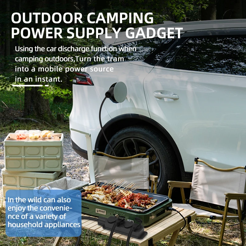 Portable 16A 4KW V2L Cable Ele - огляд і ціна Outdoor Power Tower