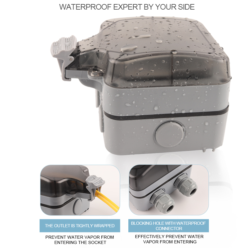 IP66 Outdoor Weatherproof 16A  - огляд і ціна Outdoor Power Timer