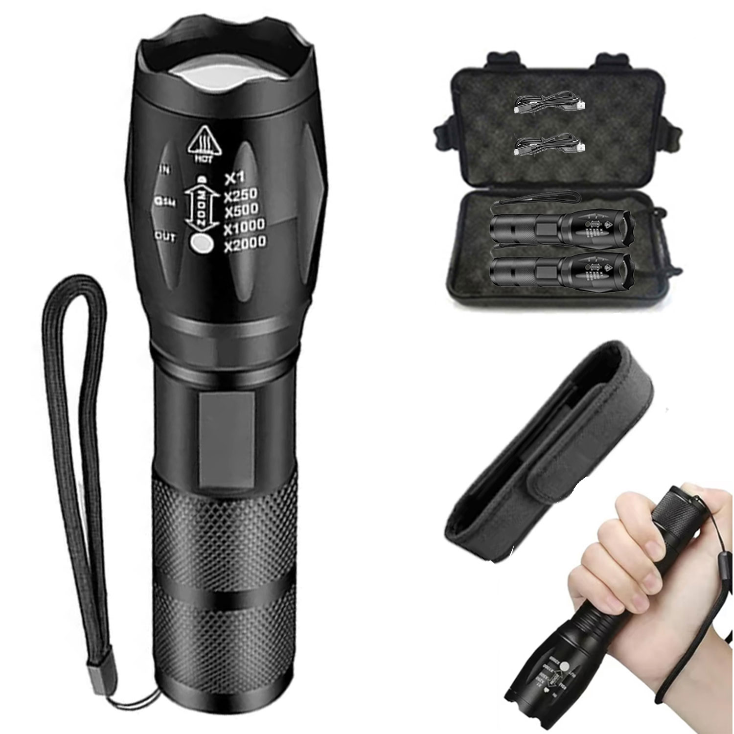 Powerful LED Torch Outdoor han - огляд і ціна Outdoor Power Not Working