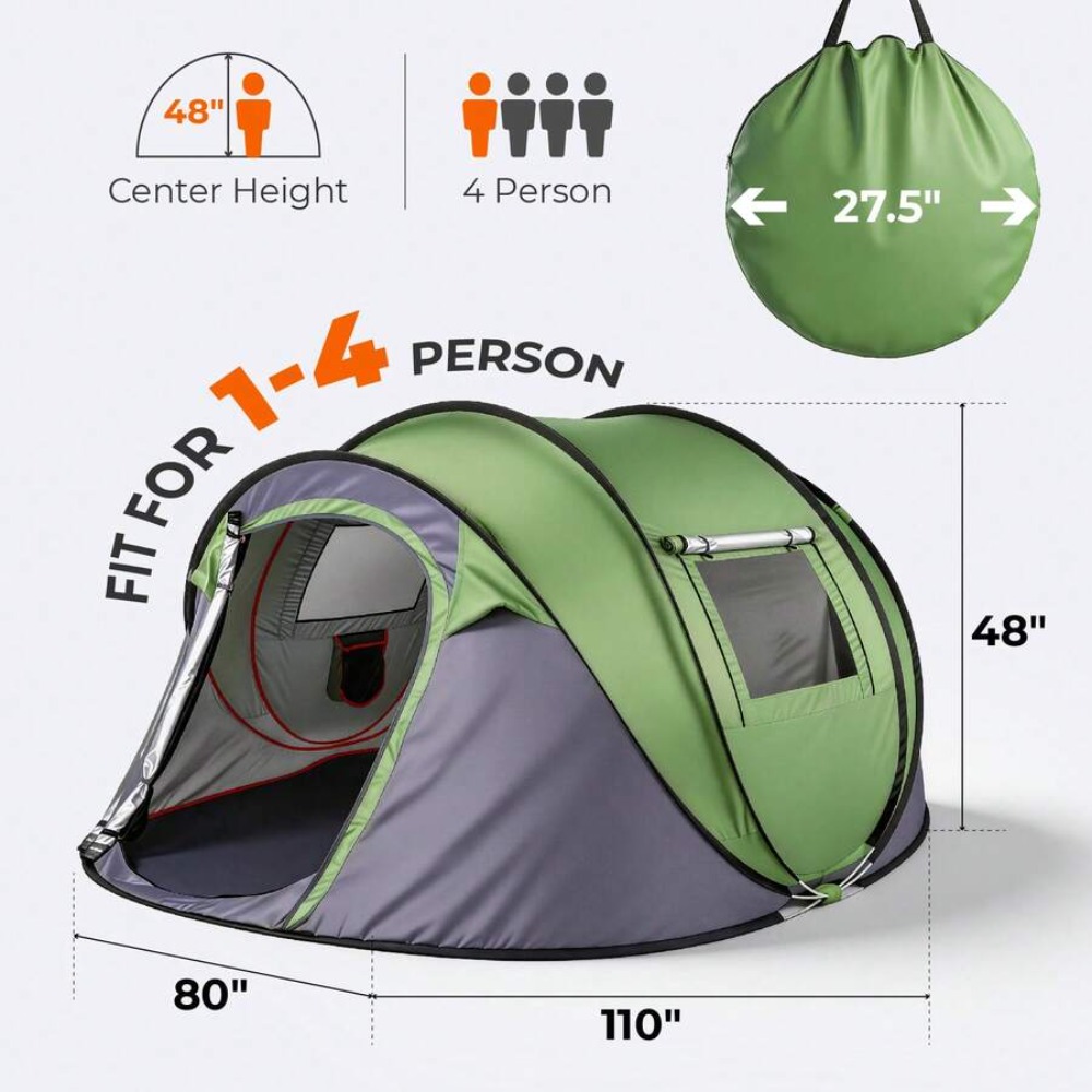 4 Person Pop Up Camping Tent I - огляд і ціна Outdoor Power Socket Cover