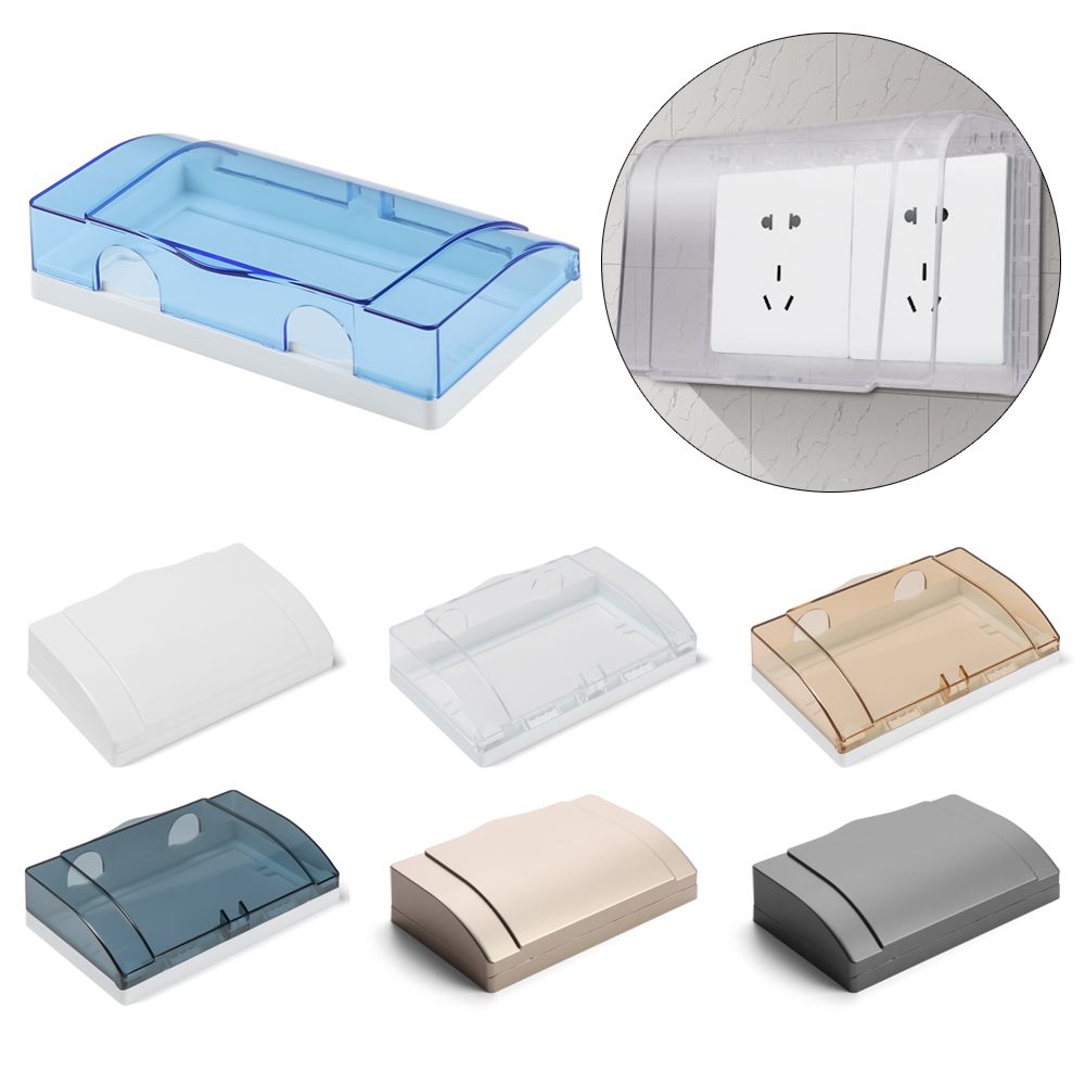 1PC 86 Type Double Socket Prot - огляд і ціна Outdoor Power Socket Cover