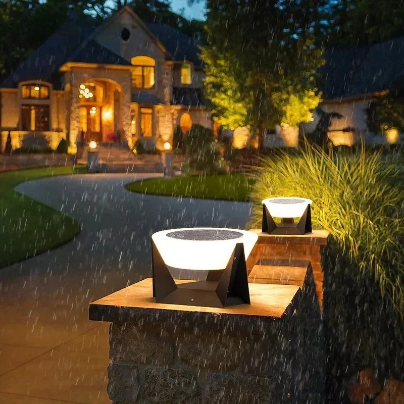 LED Solar Lights Outdoor Garde - огляд і ціна Outdoor Power Post