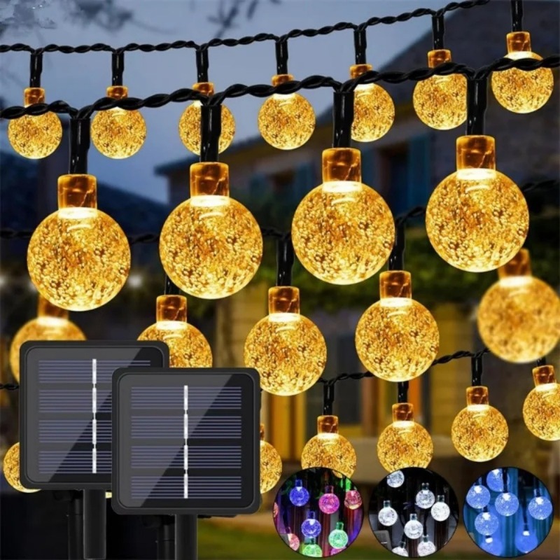 20/50/100 LED Solar Power Crys - огляд і ціна Outdoor Power For Wedding