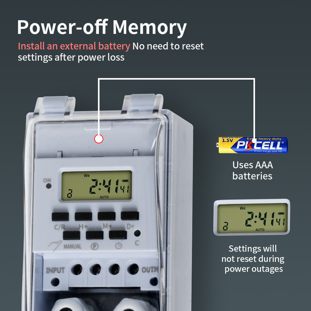 TNCE 30A Timer Switch, Waterpr - огляд і ціна Outdoor Power Timer