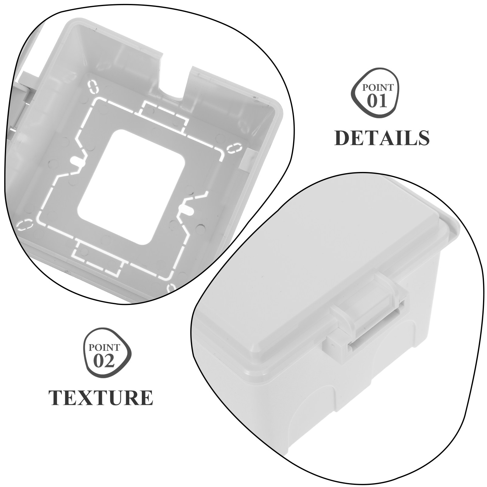 Outdoor Waterproof Lockable El - огляд і ціна Outdoor Power Socket Cover