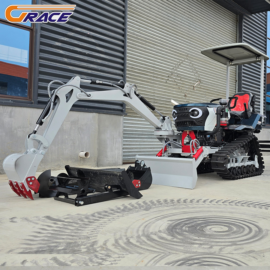 Customize Mini Crawler Tractor - огляд і ціна Garden Tiller Mini