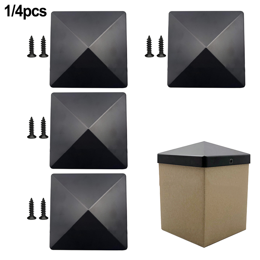 4 Inch Plastic Fence Post Cap  - огляд і ціна Outdoor Power Post